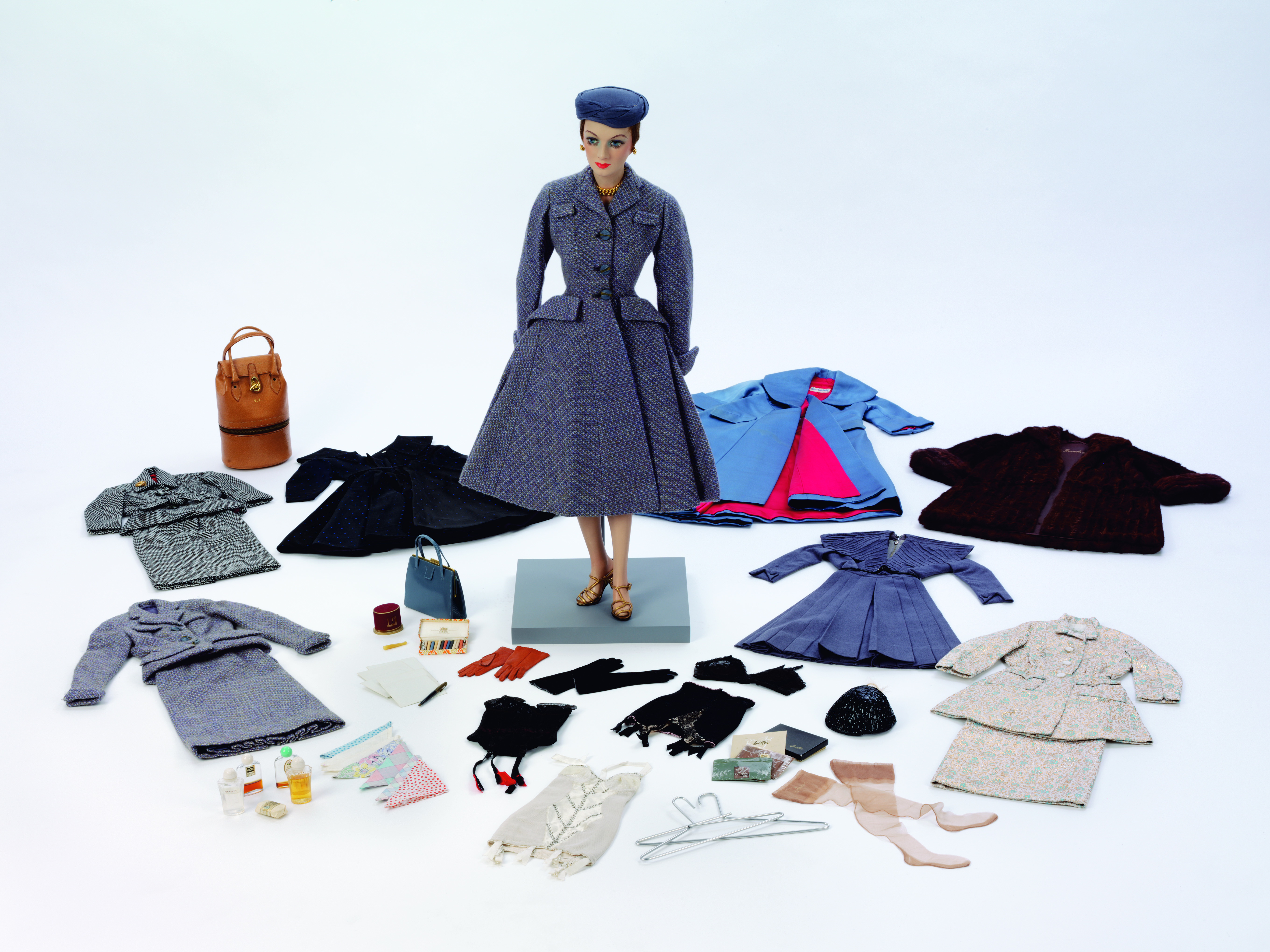 Image: Miss Virginia Lachasse, a fashion doll dating from 1954
