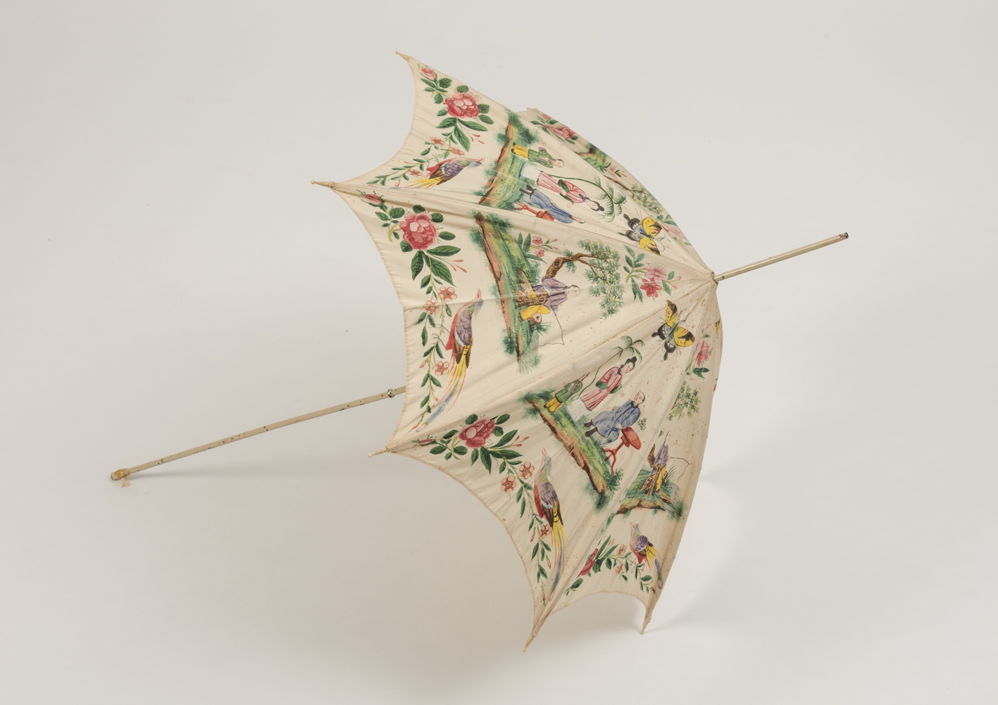 An 1820s parasol from the Fashion Museum Bath collection