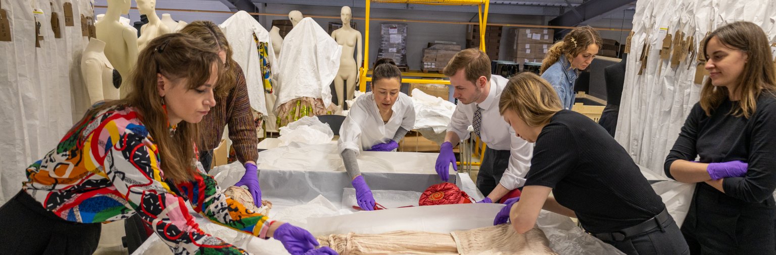 The Fashion Museum Team at Work