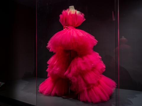 Image: Pink tulle dress, Giambattista Valli for H&M