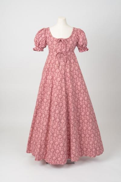 38 Woman's long printed cotton dress