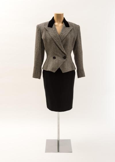 52 Woman's double-breasted tailored suit